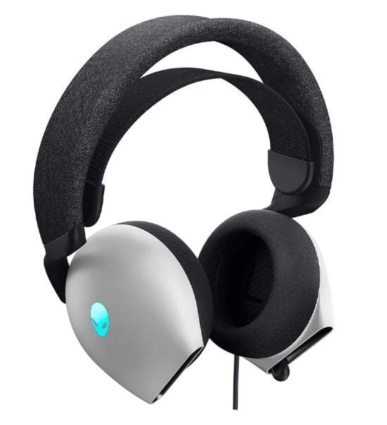 Tai nghe gaming có khung choàng đầu Dell Alienware AW520H - Trắng