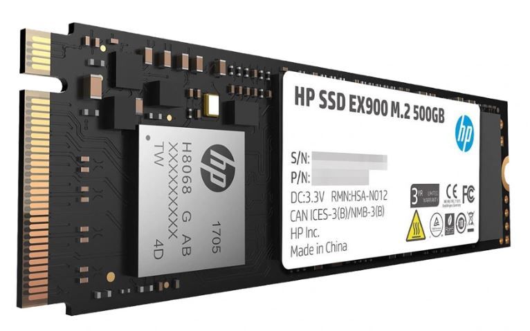 Ổ SSD HP EX900 500GB M.2 PCIe Gen3 x4 NVMe_2YY44AA