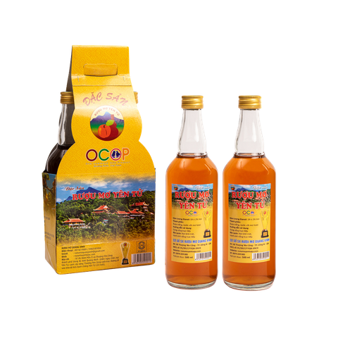 RƯỢU MƠ YÊN TỬ CẶP CHAI 500ML