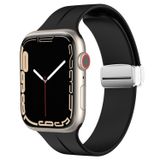  Dây silicon khoá nam châm bạc cho Apple Watch 