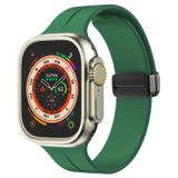  Dây Silicone khoá nam châm đen cho Apple Watch 