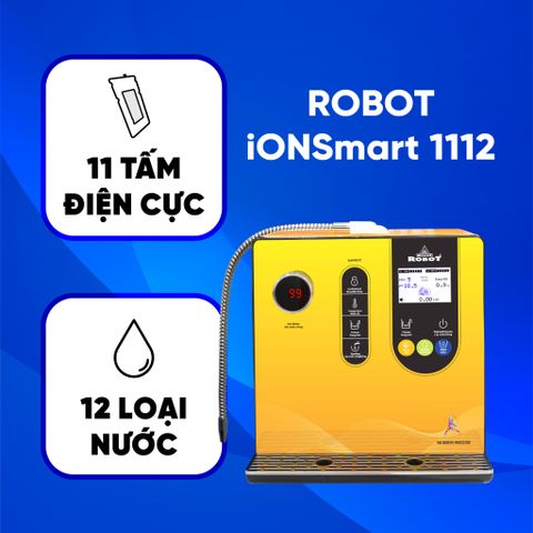 Máy lọc nước điện giải ion kiềm Nóng thông minh ionSmart 1112