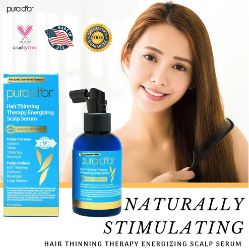 Serum ngăn ngừa rụng tóc PURA D'OR Hair Thinning Therapy Energizing Scalp 120ml