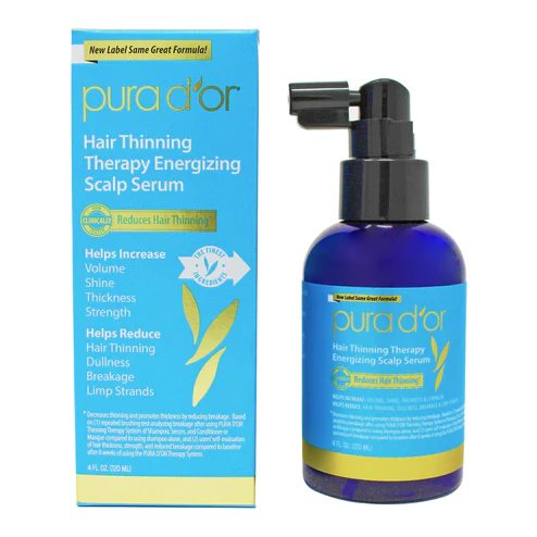 Serum ngăn ngừa rụng tóc PURA D'OR Hair Thinning Therapy Energizing Scalp 120ml