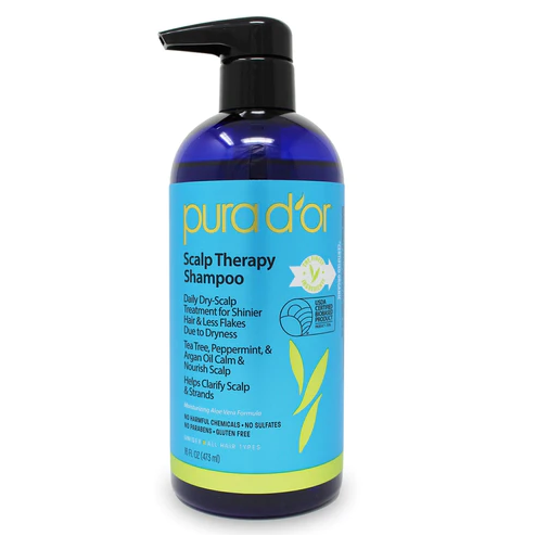 Dầu gội giảm gàu PURA D'OR Scalp Therapy Shampoo 473ml