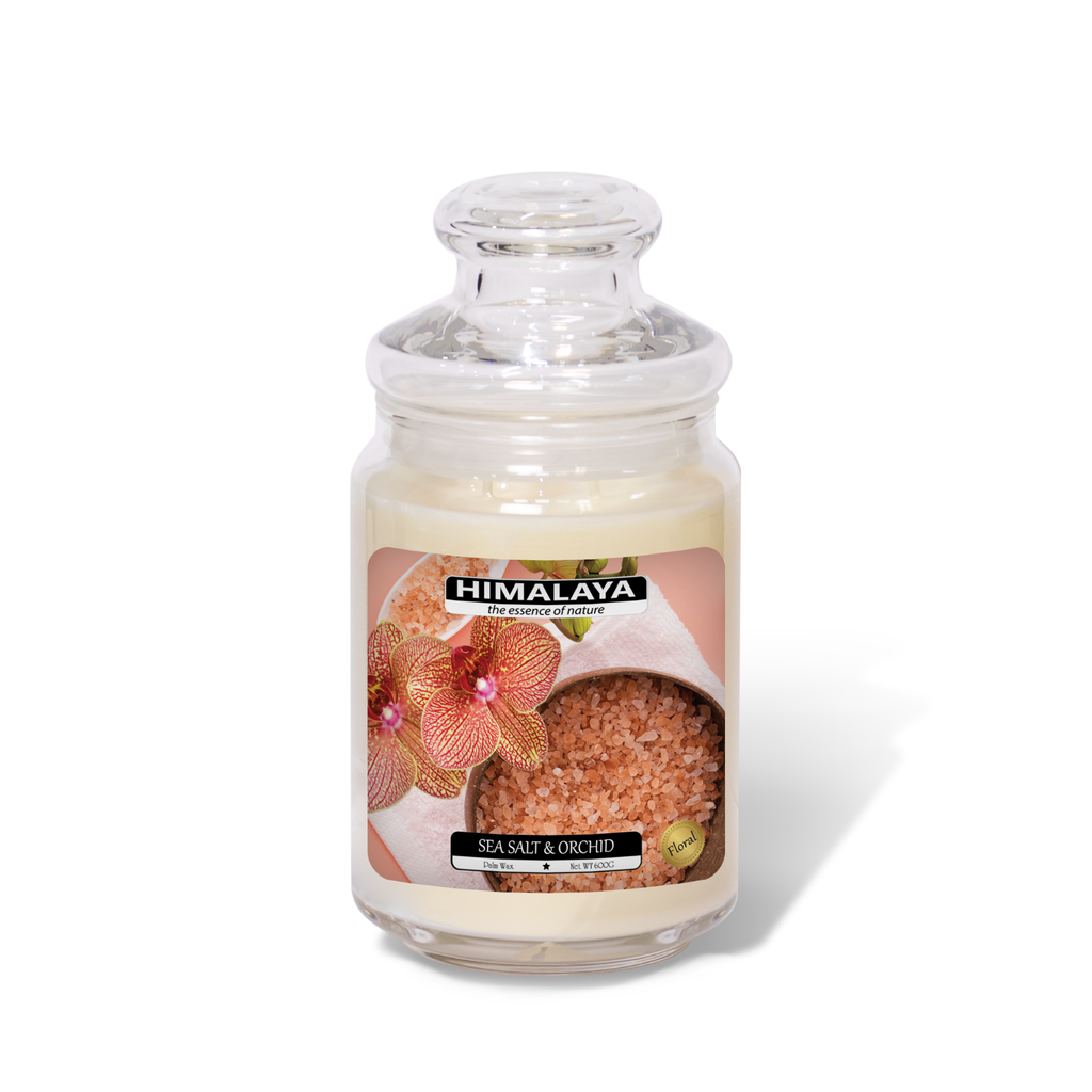 Nến Thơm Himalaya Sea Salt & Orchid (2 bấc)