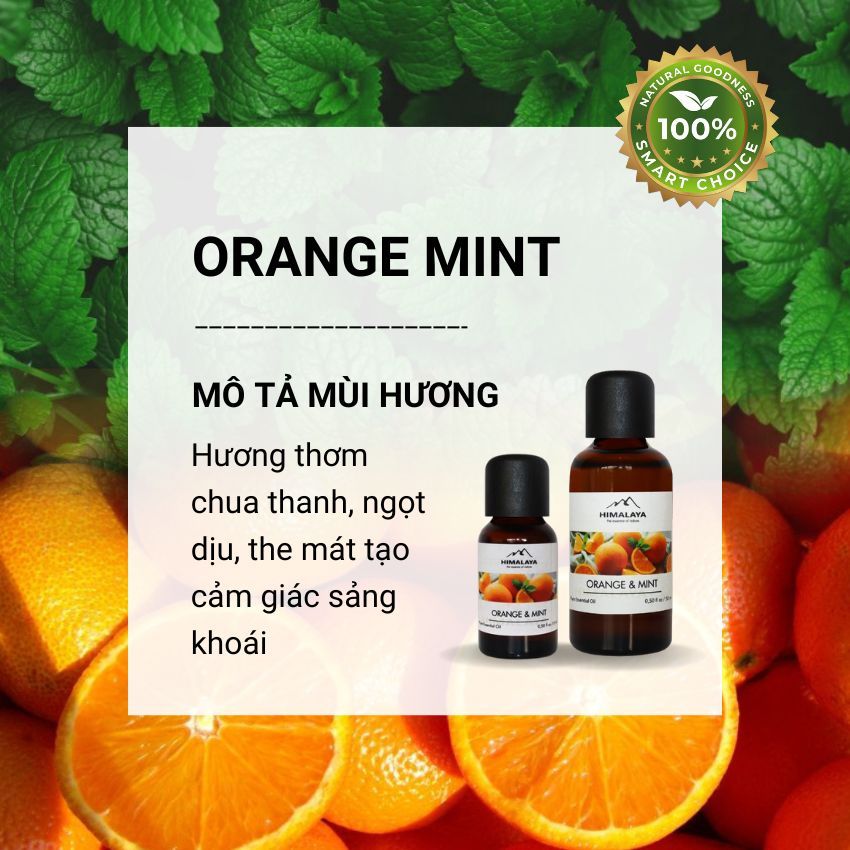 Tinh dầu Himalaya Orange & Mint