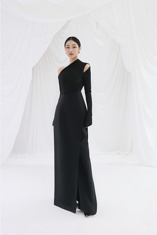 Áo Kiểu Tay Dài Cut-Out x Quần Dài CHATS