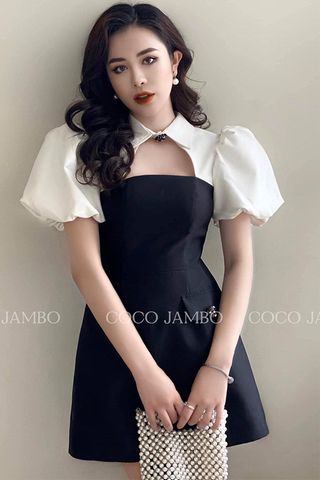 Đầm Ngắn Vai Kiểu COCO JAMBO