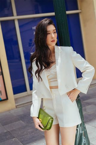 Áo Khoác Tay Dài x Áo Ngắn x Quần Ngắn HUONG BOUTIQUE