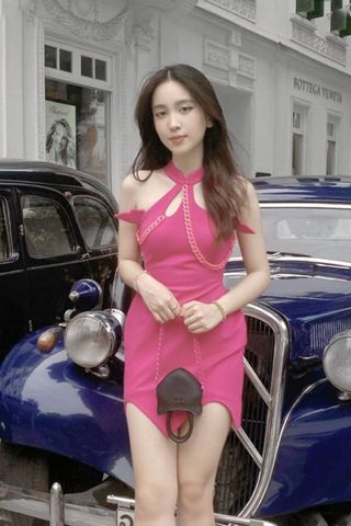 Đầm Ngắn Cut-Out SO YOUNG