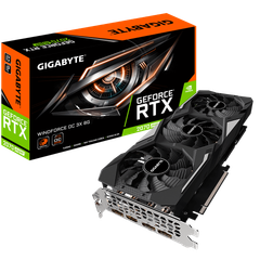 Card màn hình Gigabyte GeForce RTX 2070 SUPER WINDFORCE OC 8G (GV-N207SWF3OC-8GC)