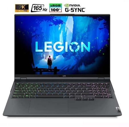 Laptop Lenovo Legion 5 Pro 16IAH7H 82RF0044VN (Core i7-12700H/16GB/512GB/RTX 3070 Ti 8GB/16 inch WQXGA 165 Hz/Win 11/Xám)