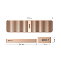 Hộp đựng ổ cứng SSD ORICO M.2 NGFF SSD (M221C3-BP) - Tốc độ 6Gbps