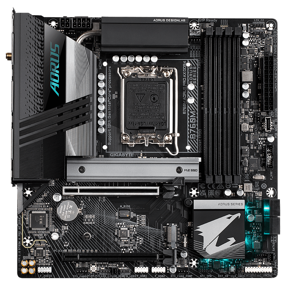 Mainboard GIGABYTE B760M A PRO AX DDR4