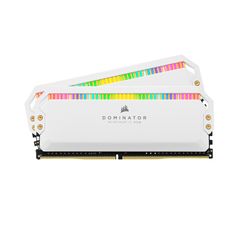 Ram Corsair Dominator Platinum White RGB (CMT32GX4M2E3200C16W) 32GB (2x16G) DDR4 3200MHz