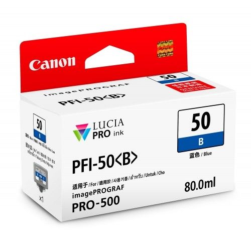 Mực in Canon PFI-50 Blue Ink Tank (PFI-50)