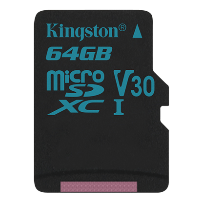 Thẻ Nhớ Kingston 64GB microSDHC Canvas Go - SDCG2/64GB