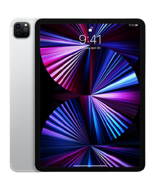 iPad Pro 11 2021 M1 (5G) 128GB Silver (LL)