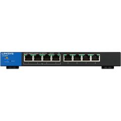 Linksys LGS308P 8-Port Business Smart Gigabit POE+ Switch (LGS308P-AP)