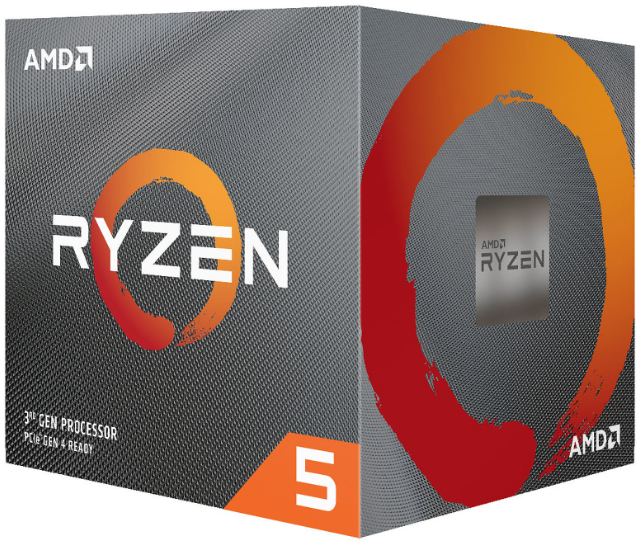 CPU AMD Ryzen 5 3600 (3.6GHz turbo up to 4.2GHz, 6 nhân 12 luồng, 35MB Cache, 65W) - Socket AMD AM4