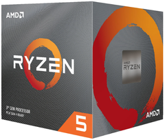 CPU AMD Ryzen 5 3600 (3.6GHz turbo up to 4.2GHz, 6 nhân 12 luồng, 35MB Cache, 65W) - Socket AMD AM4