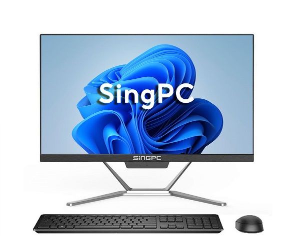 Máy tính bộ All In One SingPC M22Ki582-W (Core i5-10400/8GB/256GB SSD/Intel HD Graphics/ 21.5inch FHD+/ WL BT/ Loa/ Camera/ Win 10P)
