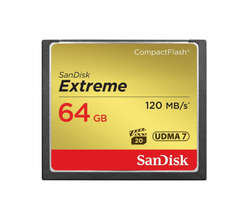 Thẻ Nhớ CompactFlash (CF) SanDisk Extreme 64GB 800X SDCFXSB-064G-G46