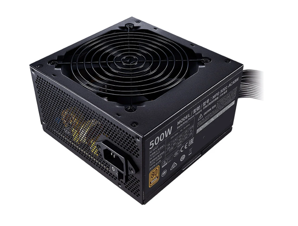 Nguồn máy tính Cooler Master MWE V2 230V 500 500W Plus Bronze (80 Plus Bronze/Màu Đen)