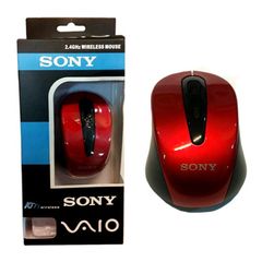 Chuột Không Dây Sony Đen, Đỏ, Xanh