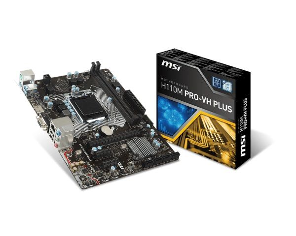 Mainboard MSI H110M PRO-VH PLUS (Chipset Intel H110/ Socket LGA1151/ VGA onboard)