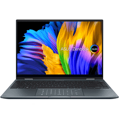 Laptop Asus Zenbook Flip 14 OLED UP5401ZA-KN101W (i7 12700H/ 16GB/ 512GB SSD/ 14 Touch screen OLED 2.8K/VGA Onboard/Win11/Grey/Túi)