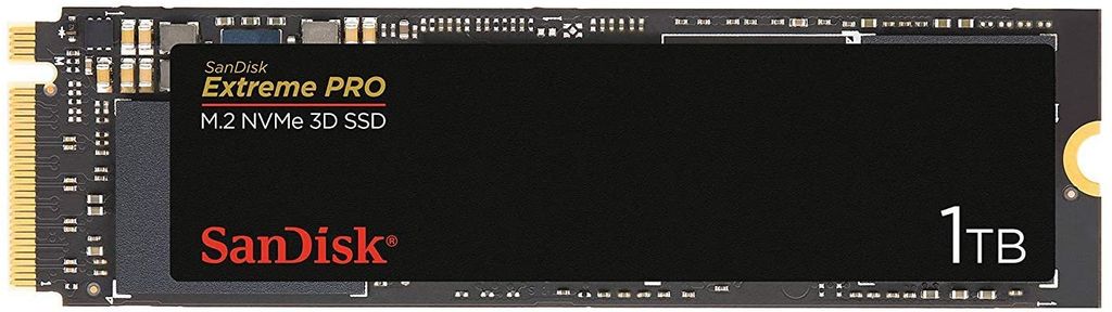 Ổ cứng SSD SanDisk SDSSDXPM2-1T00-G25 Extreme PRO 1 TB M.2 NVMe 3D SSD, Black