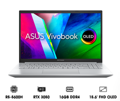 Laptop Asus VivoBook Pro 15 OLED M3500QC R5 5600H/16GB/512GB/4GB RTX3050/Win11