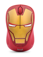 Chuột máy tính không dây Logitech M238 Iron Man (Vàng)