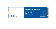 Ổ cứng SSD WD Blue SN570 500GB M.2 2280 NVMe Gen3 x4 (WDS500G3B0C)