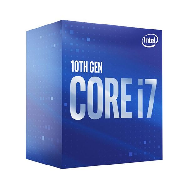 CPU Intel Core i7 10700F (2.9GHz turbo up to 4.8GHz, 8 nhân 16 luồng, 16MB Cache, 65W) - Socket Intel LGA 1200