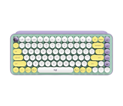 Bàn phím không dây Logitech Emoji Pop Keys -Tím (920-010578)