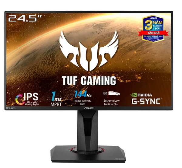 Màn hình ASUS TUF GAMING VG259Q 25“ IPS 144Hz G-Sync 1ms