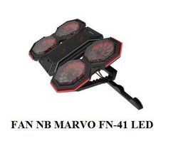 ĐẾ TẢN NHIỆT LAPTOP 6 FAN CÓ ĐÈN FAN NB MARVO FN 41 LED