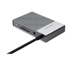 Bộ chia/Hub USB-C Gen 2 6 in 1 Hyper Drive HD-G206