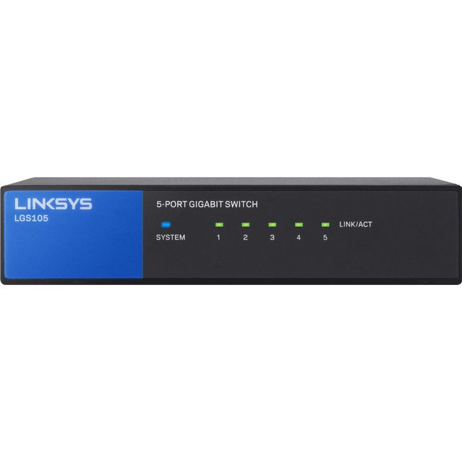Linksys LGS105 5-Port Business Desktop Gigabit Switch (LGS105-AP)