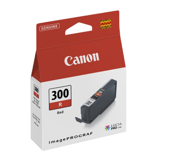 Mực in Canon PFI-300 Red Ink Cartridge (PFI-300)