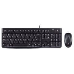 Bộ bàn phím chuột Logitech MK120 (USB, Có dây)