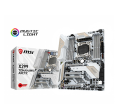 Mainboard MSI X299 TOMAHAWK ARCTIC (Chipset Intel X299/ Socket LGA2066/ None VGA)