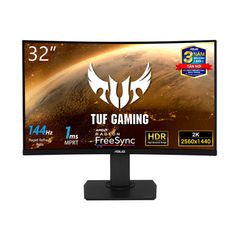 Màn hình Asus TUF VG32VQ (31.5 inch/QHD/144Hz/1ms/400cd/m²/DP+HDMI/HDR10/Free Syc/Màn hình cong)