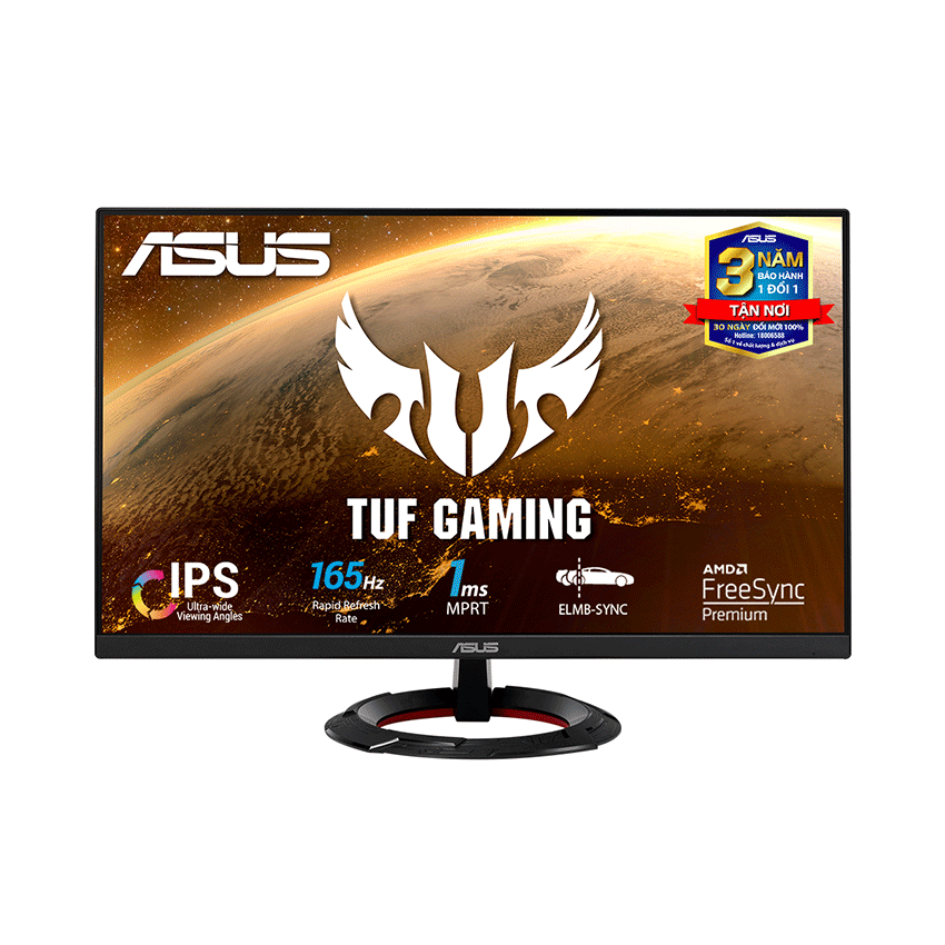 Màn hình Asus VG249Q1R (23.8inch/FHD/IPS/144Hz/1ms/HDMI+DP+Audio/FreeSync)