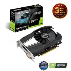 Card màn hình Asus Phoenix GTX 1660 6GB DDR5 (NVIDIA Geforce/ 6Gb/ DDR5/ 192Bit)