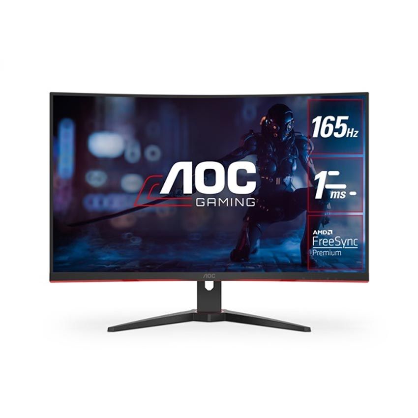 Màn hình AOC C32G2E/74 (31.5inch/FHD/VA/165Hz/1ms/250nits/HDMI+DP/Freesync/Cong)