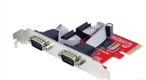 Card PCI-e to 2 cổng Com (RS232) Unitek Y-7504